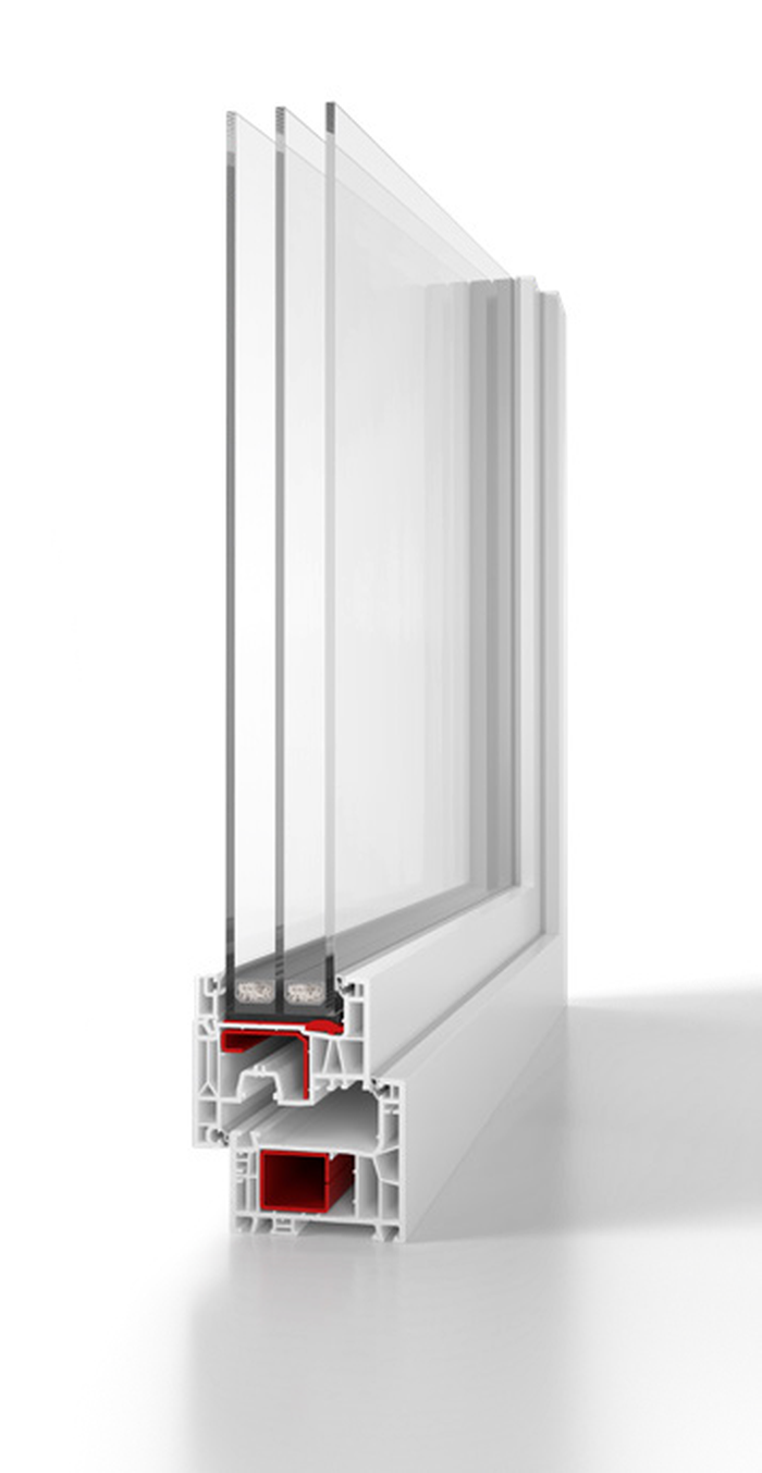 Aluplast Ideal Neo AD: przekrój systemu
