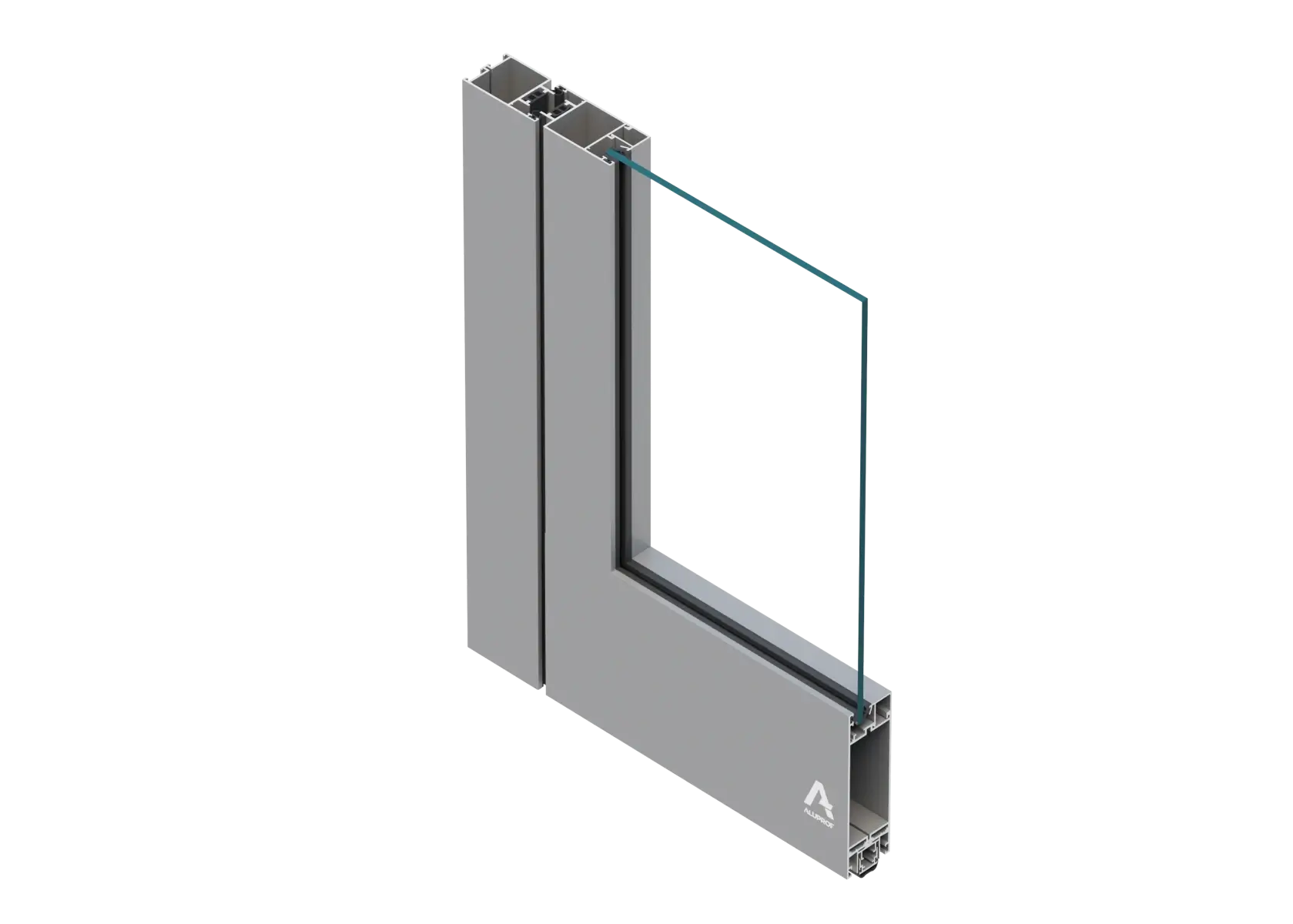 Aluprof MB-45: przekrój systemu