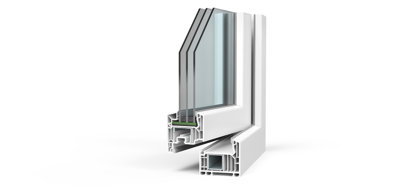 Veka Softline 82 AD: przekrój systemu